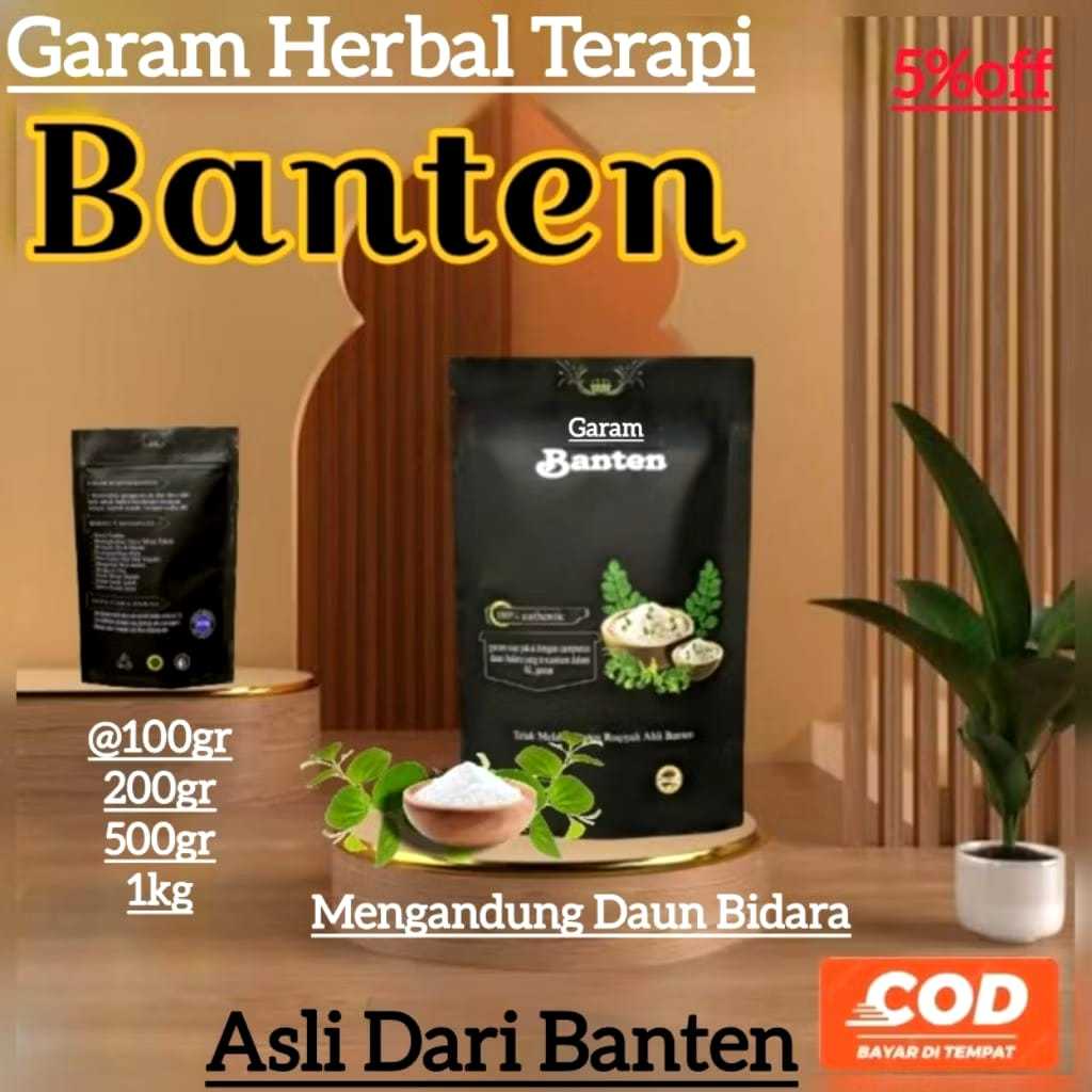

GARAM TERAPI MANDI HERBAL BANTEN 200 GRAM SEDANG PROMO DISCON SPECIAL