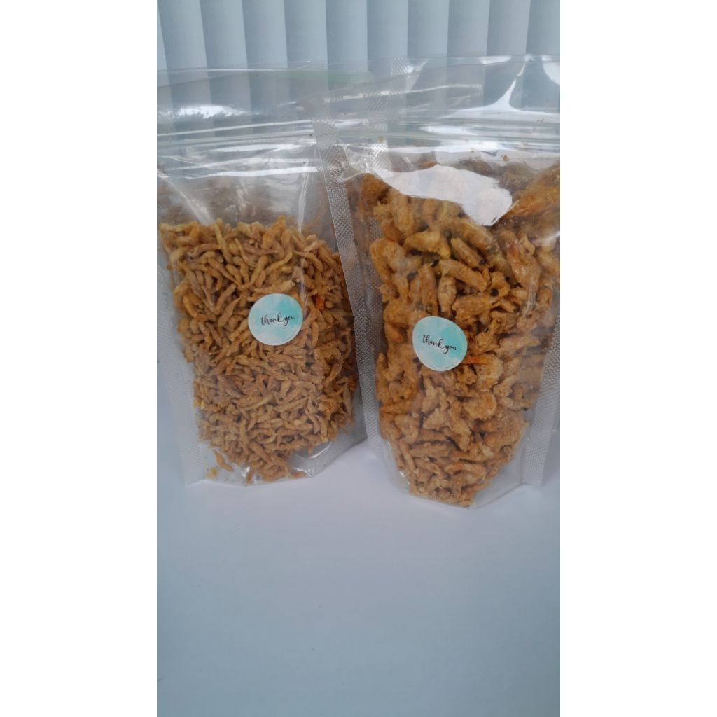 

[READY] UDANG KRISPI gurih original kemasan 100gr || camilan tinggi protein
