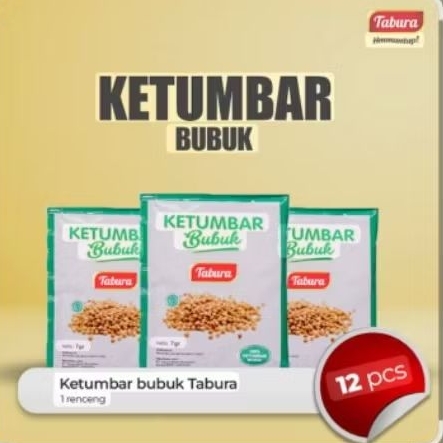 

KETUMBAR BUBUK SACHET ISI 12 PCS | KETUMBAR BUBUK TABURA 7g