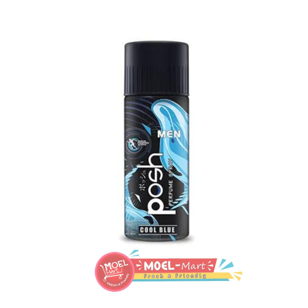 FRIZKYVALEN - POSH Men Body Spray Cool Blue/ DEODORANT SPRAY ICE COOL