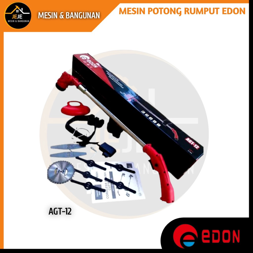 Mesin Potong Rumput Edon Agt-12