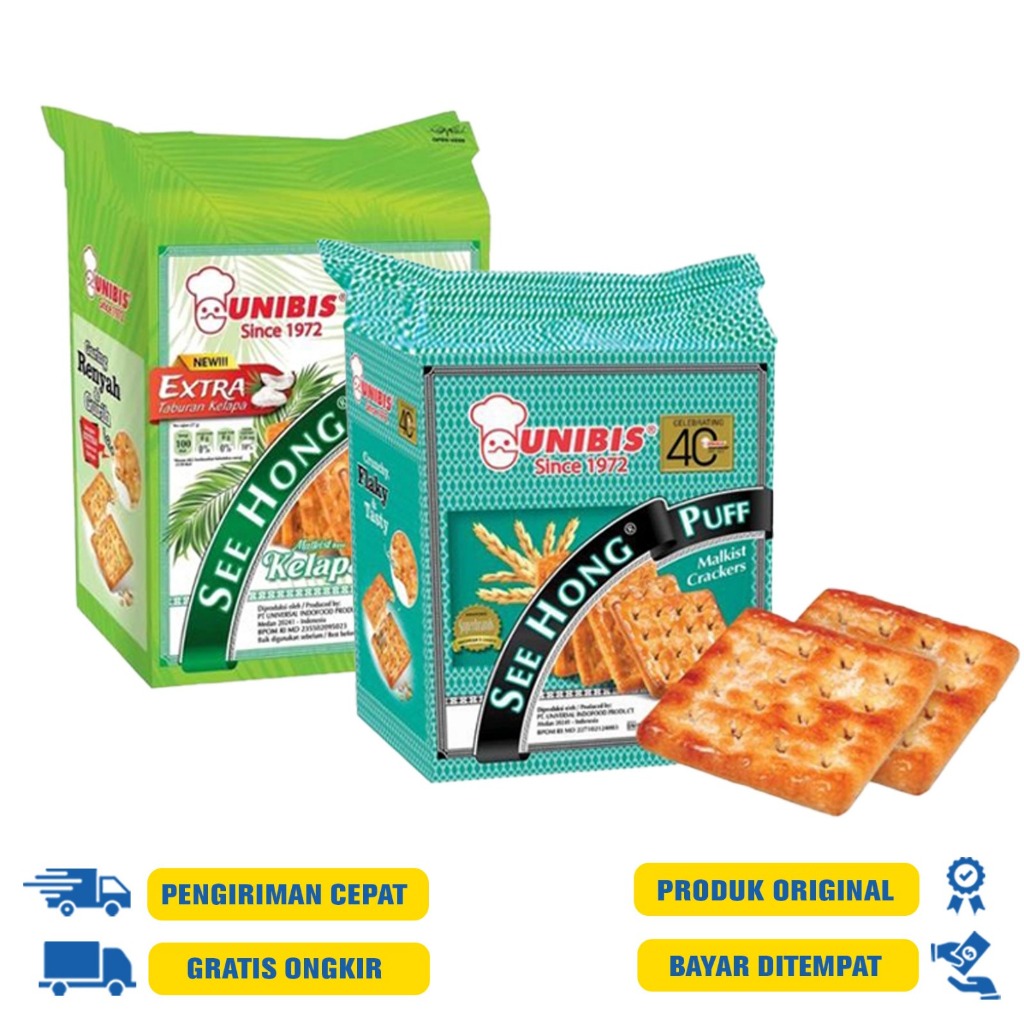 

UNIBIS SEE HONG PUFF ORIGINAL 252 G.R | SEE HONG PUFF KELAPA 263 G.R