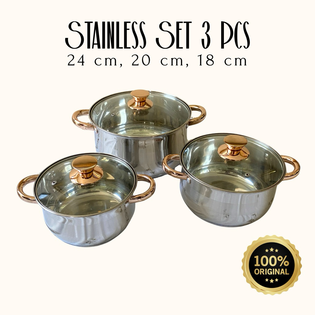 Cookware Set Stainless Steel