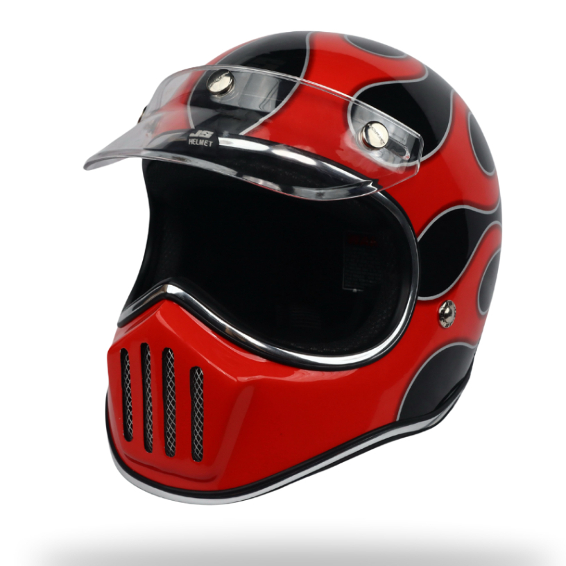 HELM JS CAKIL API VINTAGE SNI/HELM RETRO/HELM VINTAGE/CAKIL KEREN/HELM PRIA/HELM WANITA/HELM VIRAL