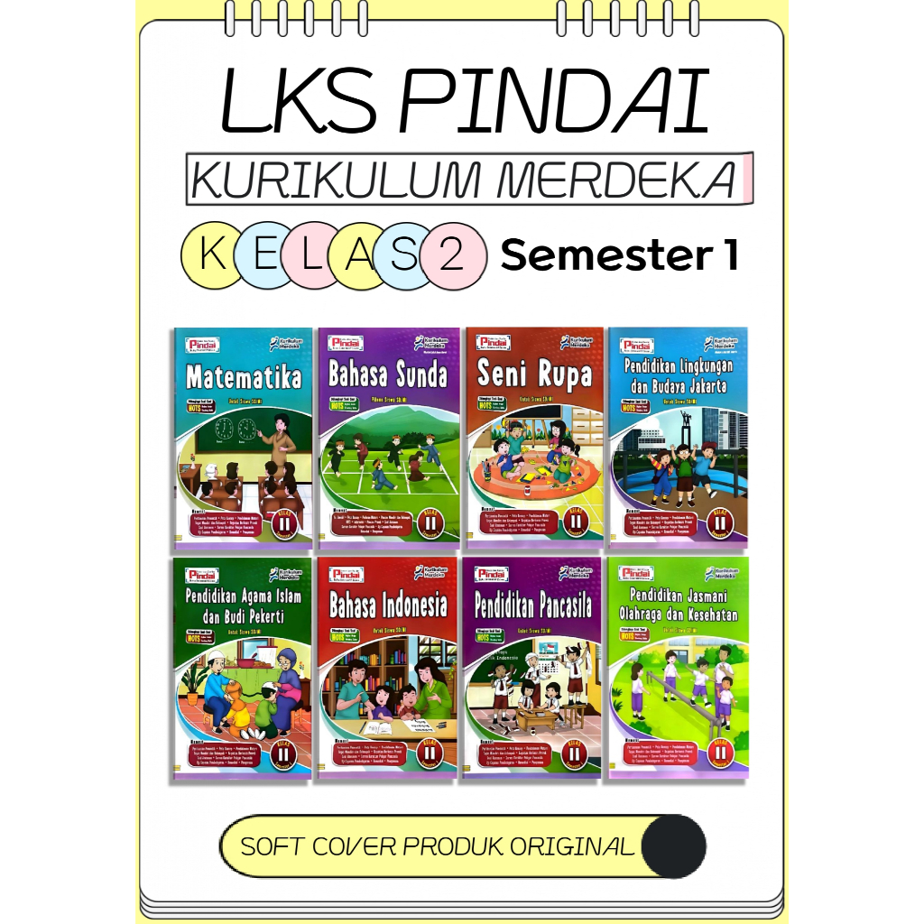 LKS PINDAI KELAS 2 SEMESTER 1 KURIKULUM MERDEKA (2025)