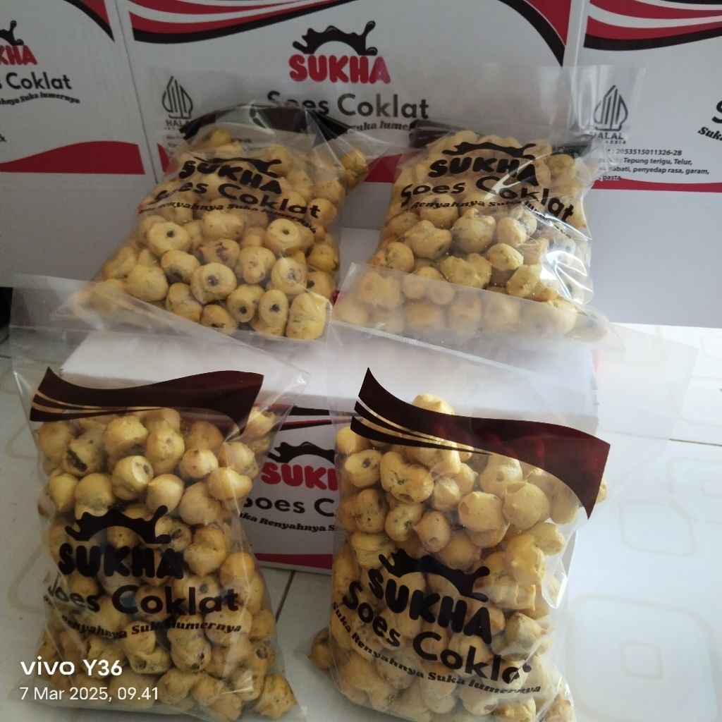 

Sukha Soes coklat lumer 500 gram Sus coklat lumer