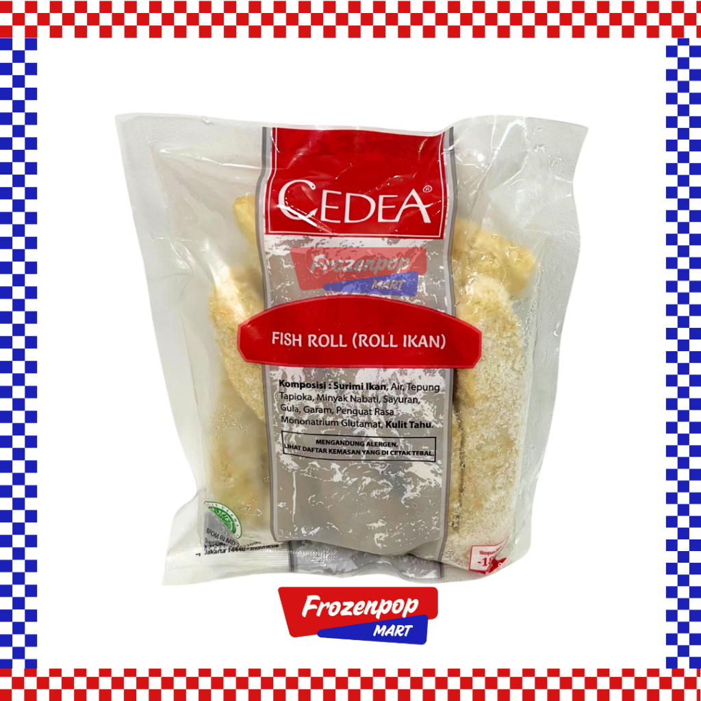 

Cedea Fish Roll (Roll Ikan) 250gr [INSTANT MALANG]