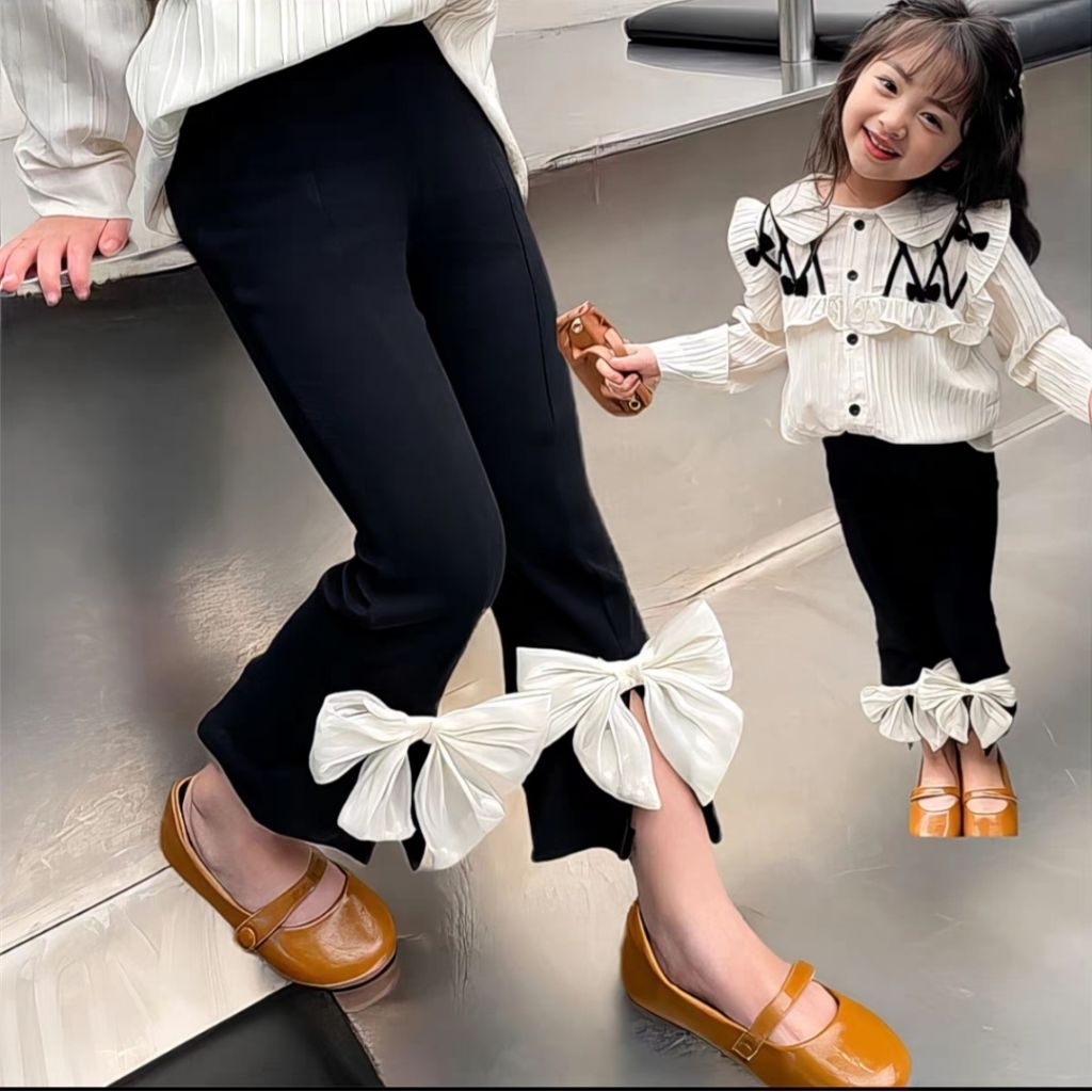 Jesslyn Cutbray | Scuba kids Pants| Celana panjang anak perempuan | Celana panjang anak remaja cewek