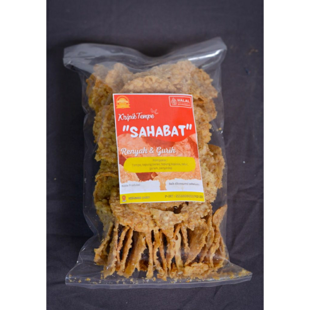 

Keripik Tempe Tepung Gurih Renyah|Oleh oleh Keripik tempe khas Kebumen|Keripik Tempe tepung Bulat renyah