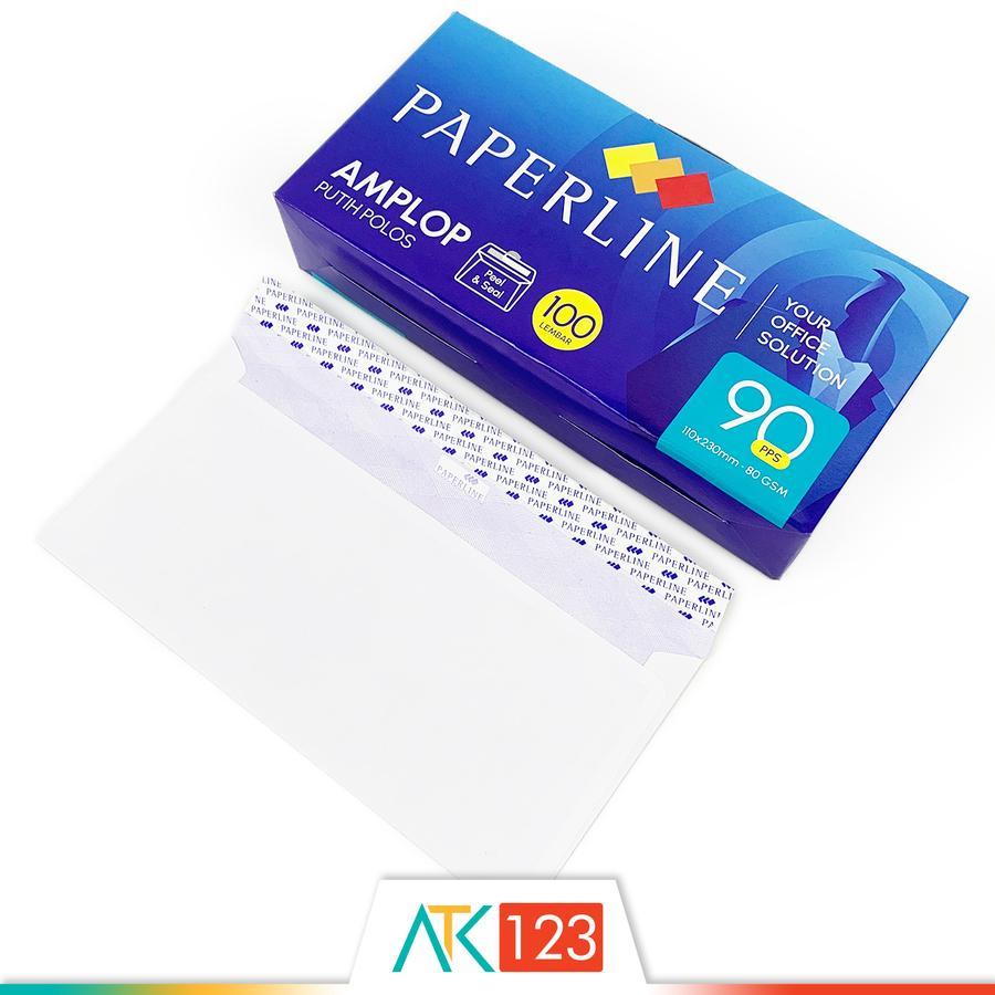 

RB Amplop Putih Paperline 90 (1DUS/100 lbr ) 110*230mm