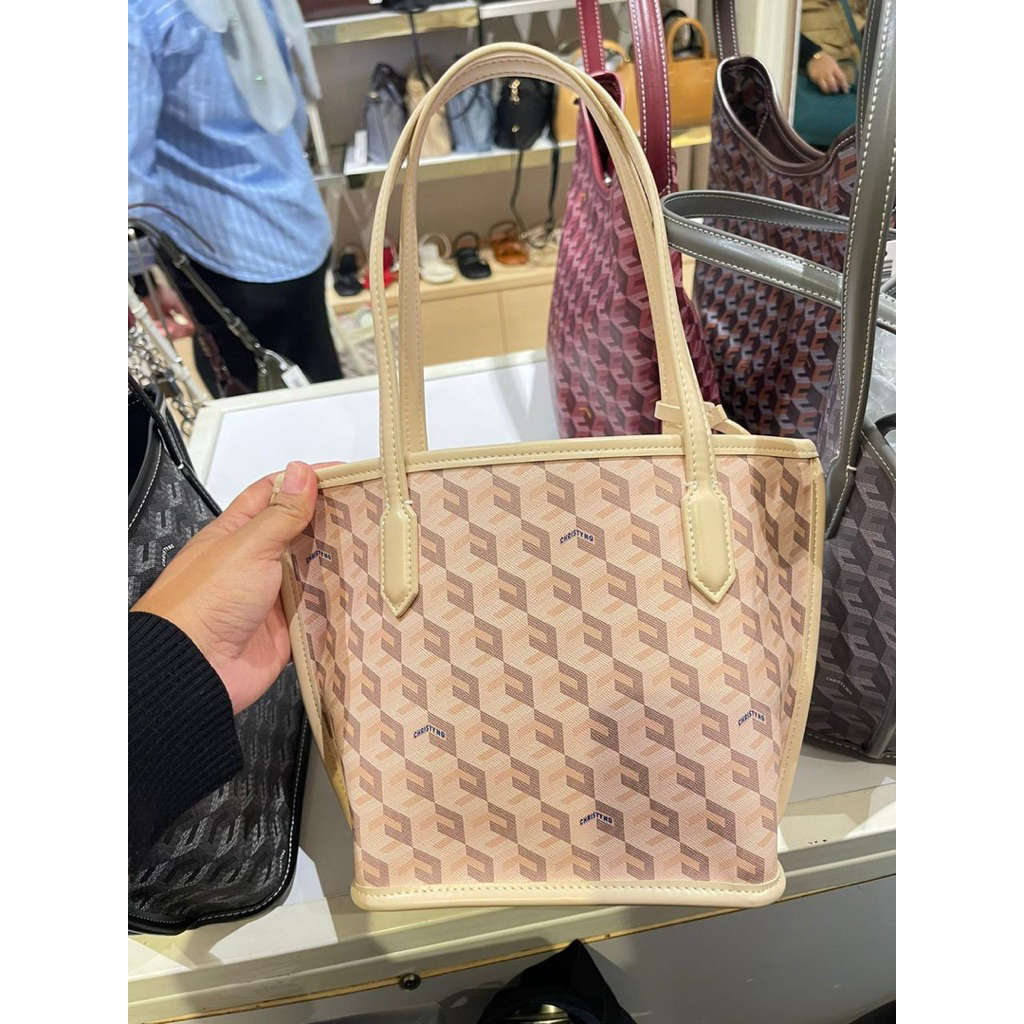 Siap kirim Ruso Mini bag Multi dan Beige Christy Ng baru dan siap kirim