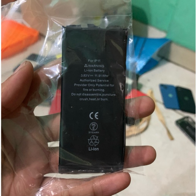 BATERAI COPOTAN ORIGINAL IPHONE 7+, Xr, Xs max, 11, 11 Pro, 11 PM, 12, 12 pro, 12 PM, 12 mini, 13, 1