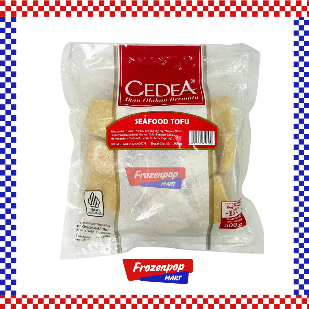 

Cedea Seafood Tofu 500gr [INSTANT MALANG]