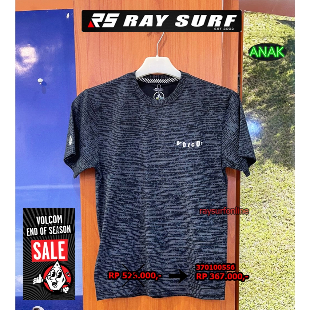 RAYSURF VOLCOM SALE T-SHIRT ANAK 370100556 ORIGINAL
