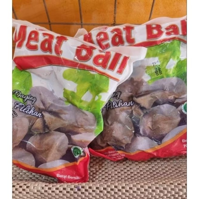 

meat ball bakso daging resep pilihan berat 700gr