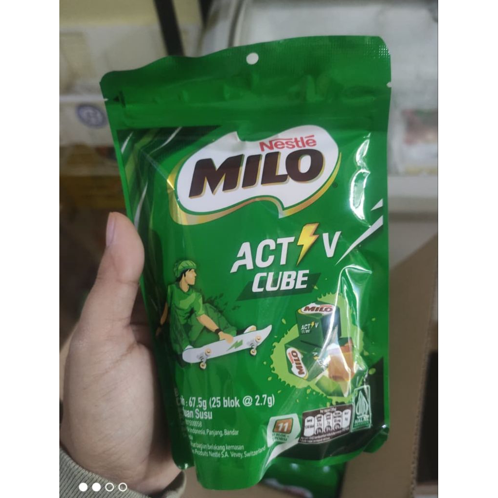 Choco Cube Milo | Milo isi 15 | choco cube milo di bandung