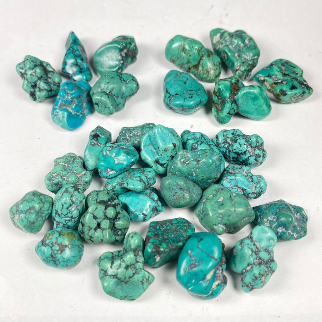 Bongkahan batu Turqoise - Batu Pirus Turqoise  - Gemstone Collection Random