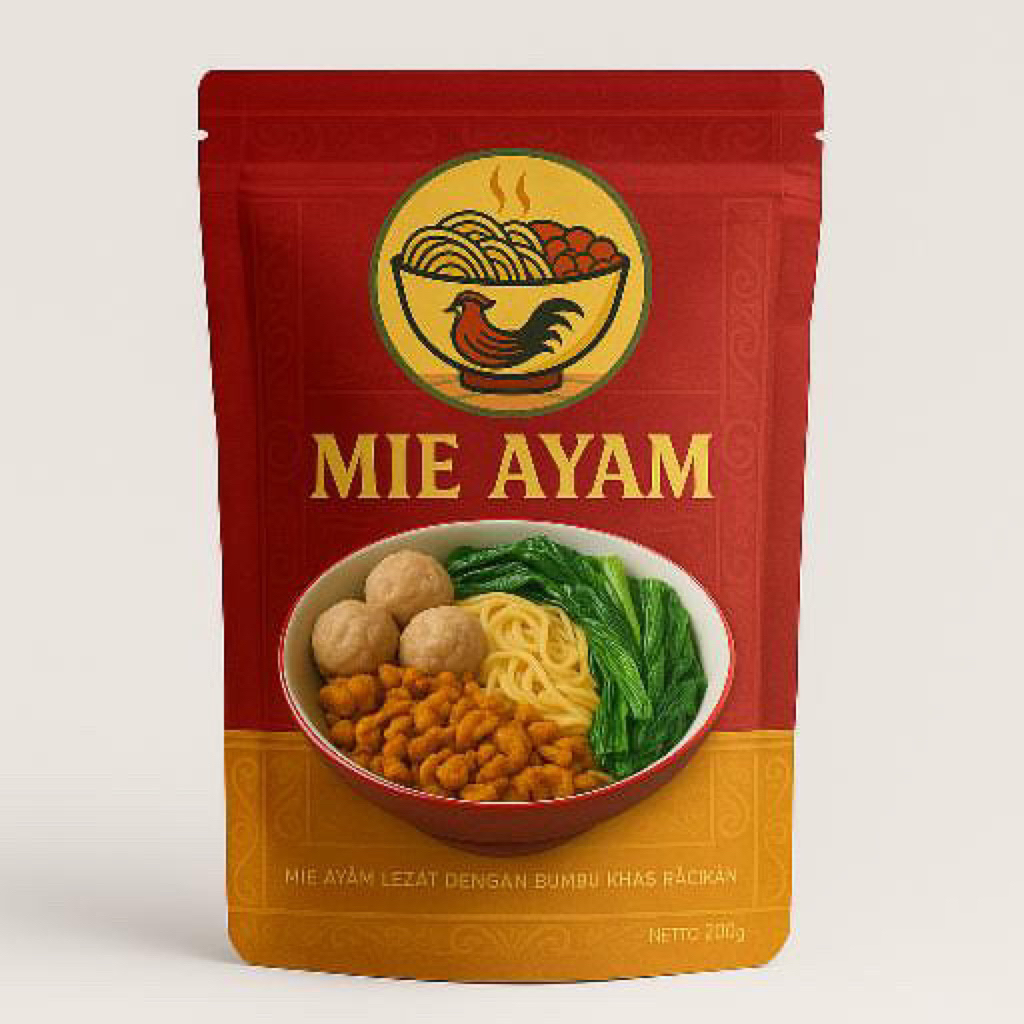 

Mie ayam SP group chilli oil enak