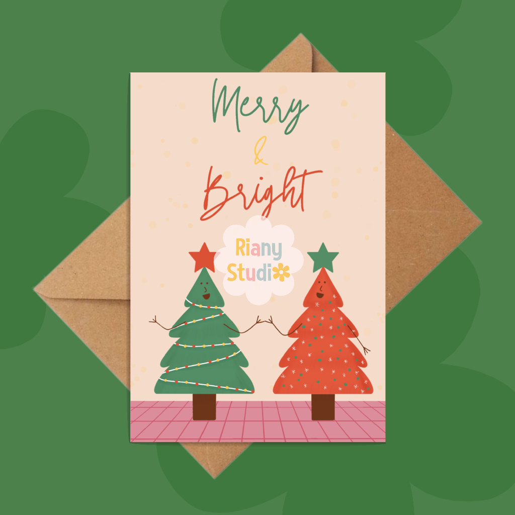 

Riany Studio - Kartu Ucapan Natal / Christmas Rosemary