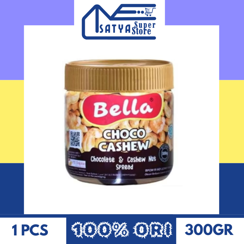 

BELLA SPREAD CHOCO CASHEW 300GR