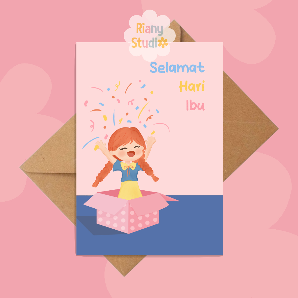 

Riany Studio - Kartu Ucapan Hari Ibu / Mother Day Vanda