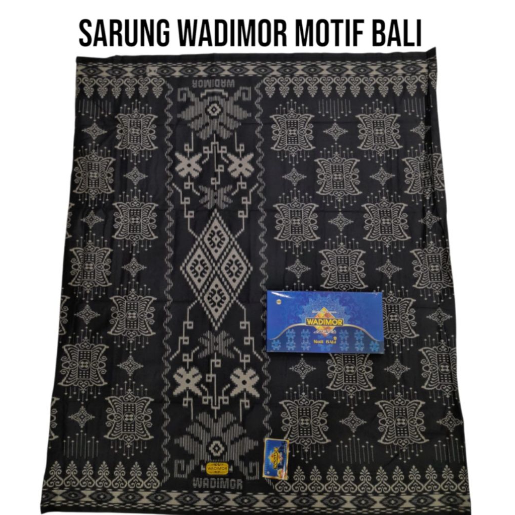 Sarung Wadimor motif bali dan Sarung Wadimor Diamond original-Sarung motif
