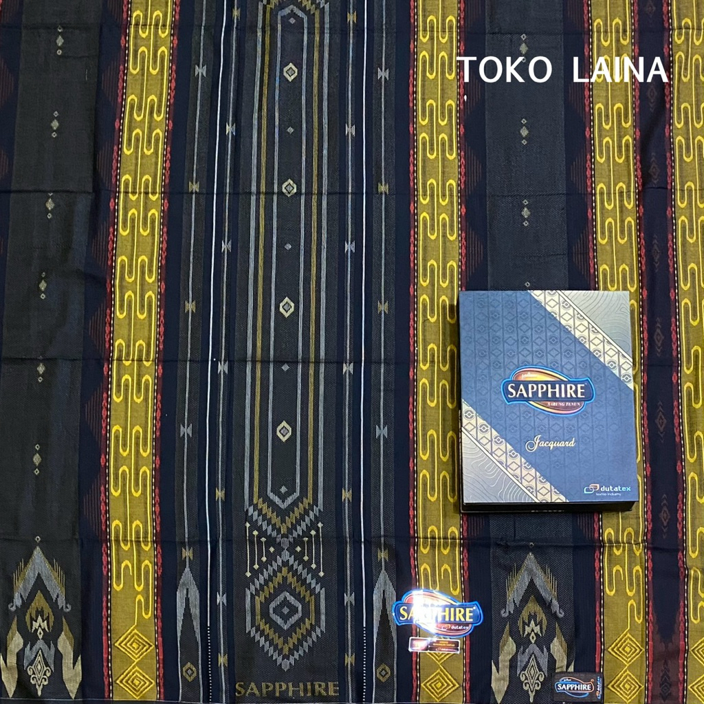 Sarung Sapphire Jacquard Songket SGF (Sarung Gunungan Fantasi)