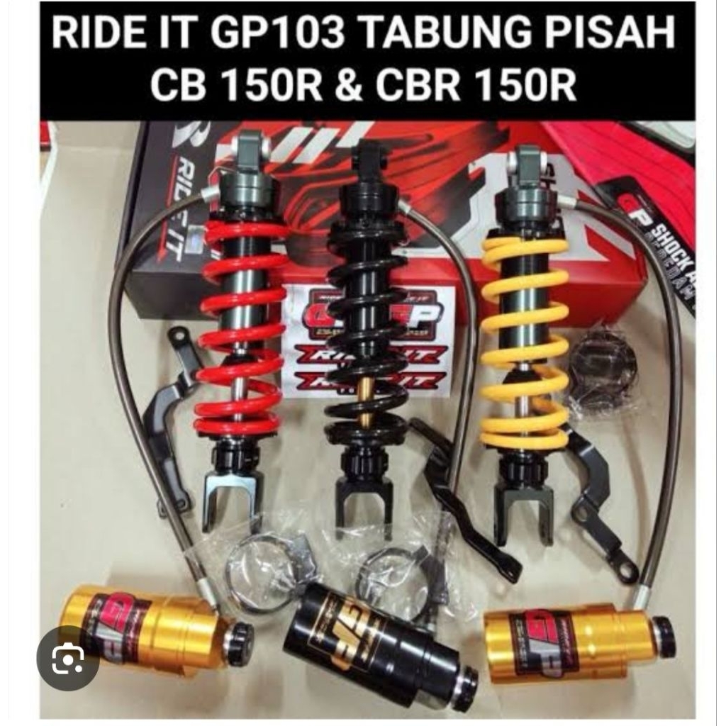 Shock Belakang CB 150R Model Tabung Terpisah Shock CB 150R /cbr150r Model Tabung Pisah