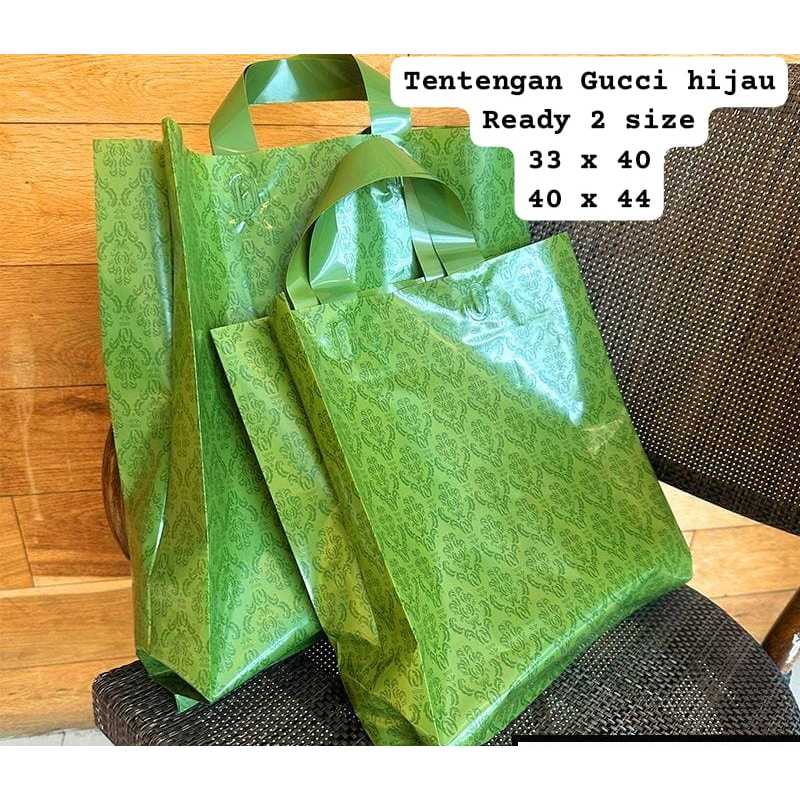 

Kantong Tenteng Tentangan premium plastik fashion bingkisan hadiah cookies kue bungkus kado suvernir snack opp paperbag Gc alike 2 ukuran