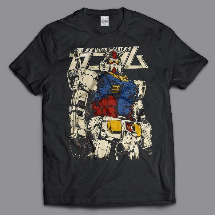GUNDAM T - Shirt | Kaos GUNDAM