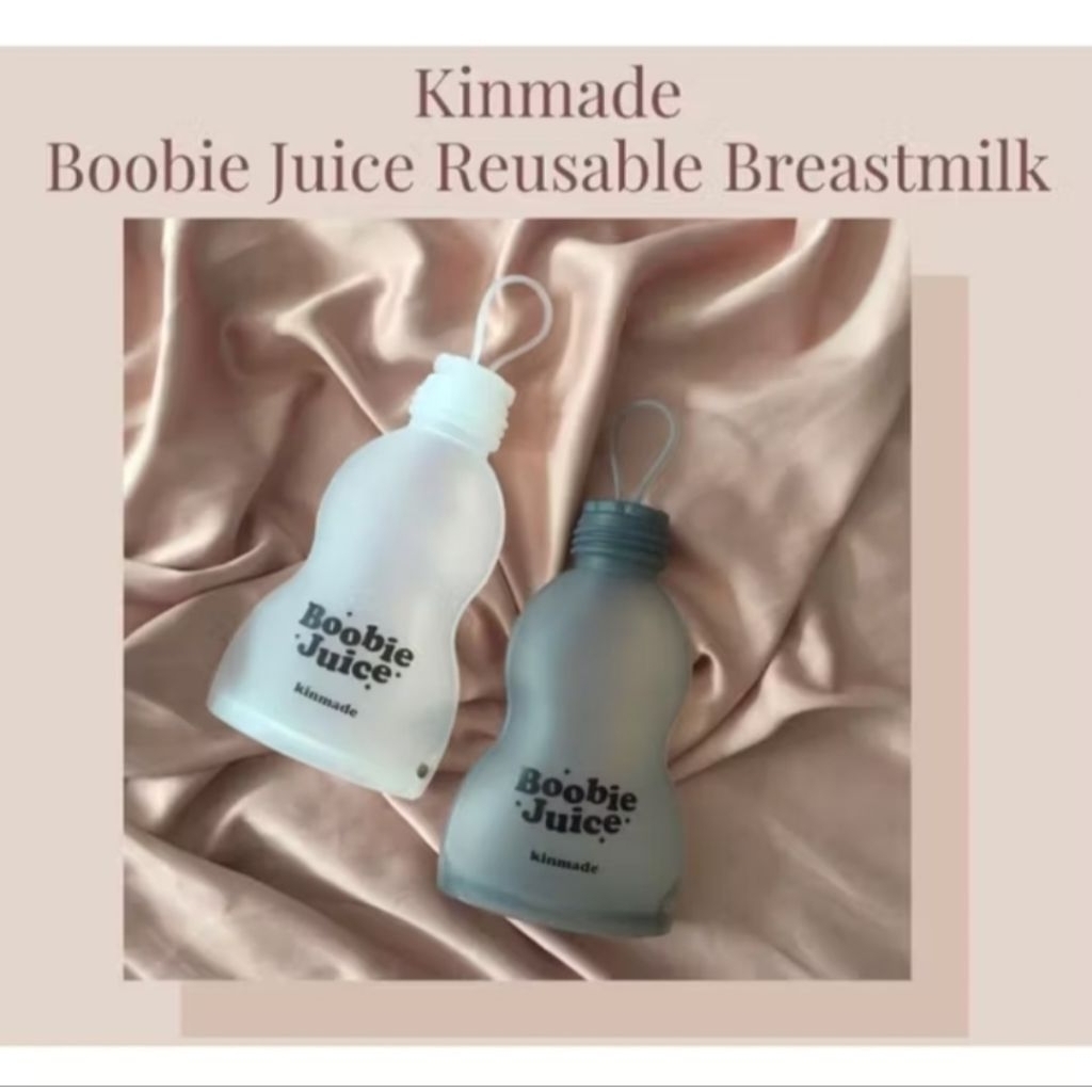 Kinmade Boobie Juice Reusable Breastmilk Bag |Kantong Asi