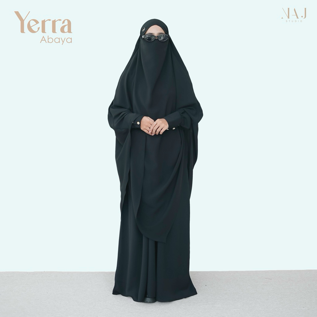 NAJ STUDIO YERRA ABAYA UMROH HAJI ANTI UV
