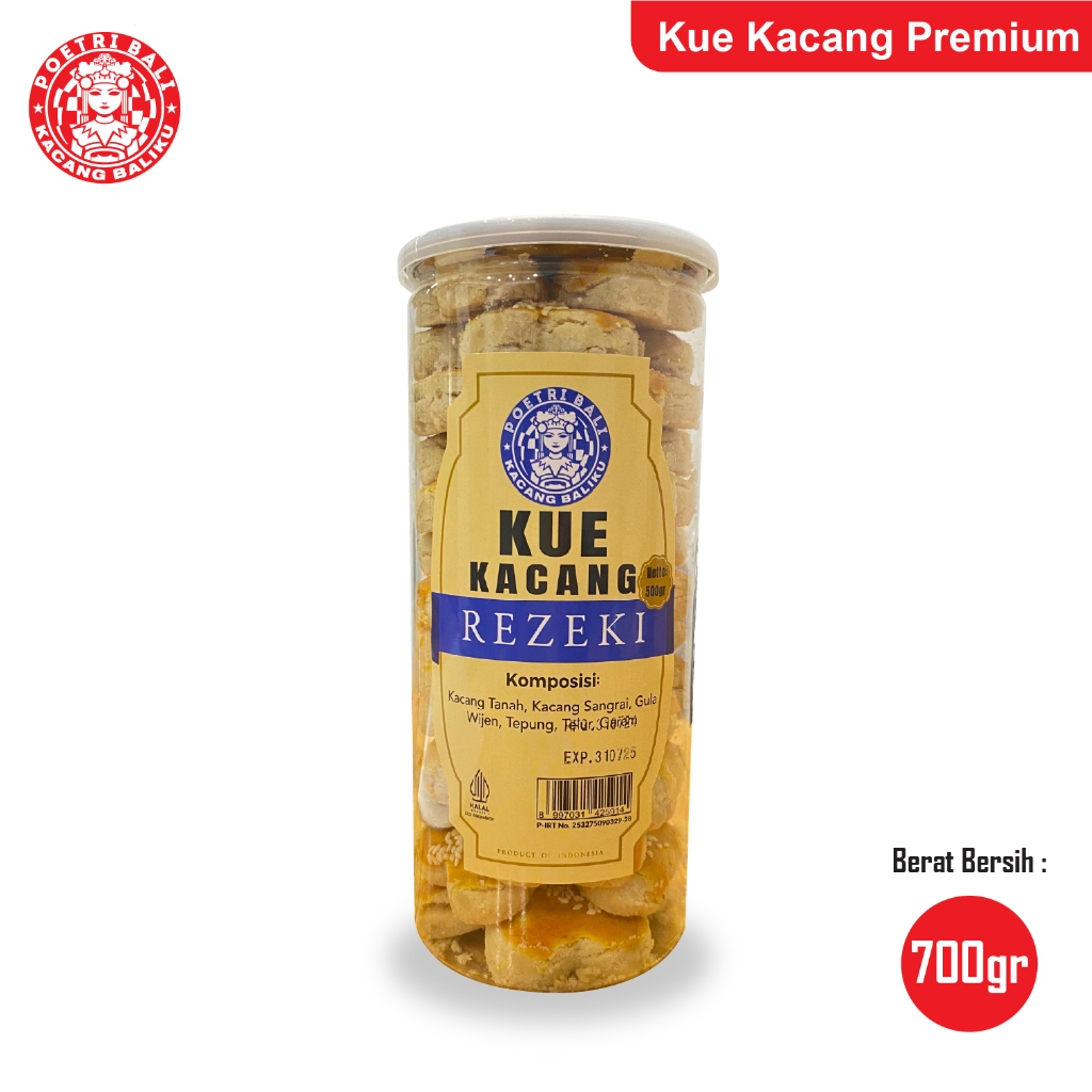 

Poetri Bali Kue Kacang Rezeki 500 gram - Poetri Bali Surabaya