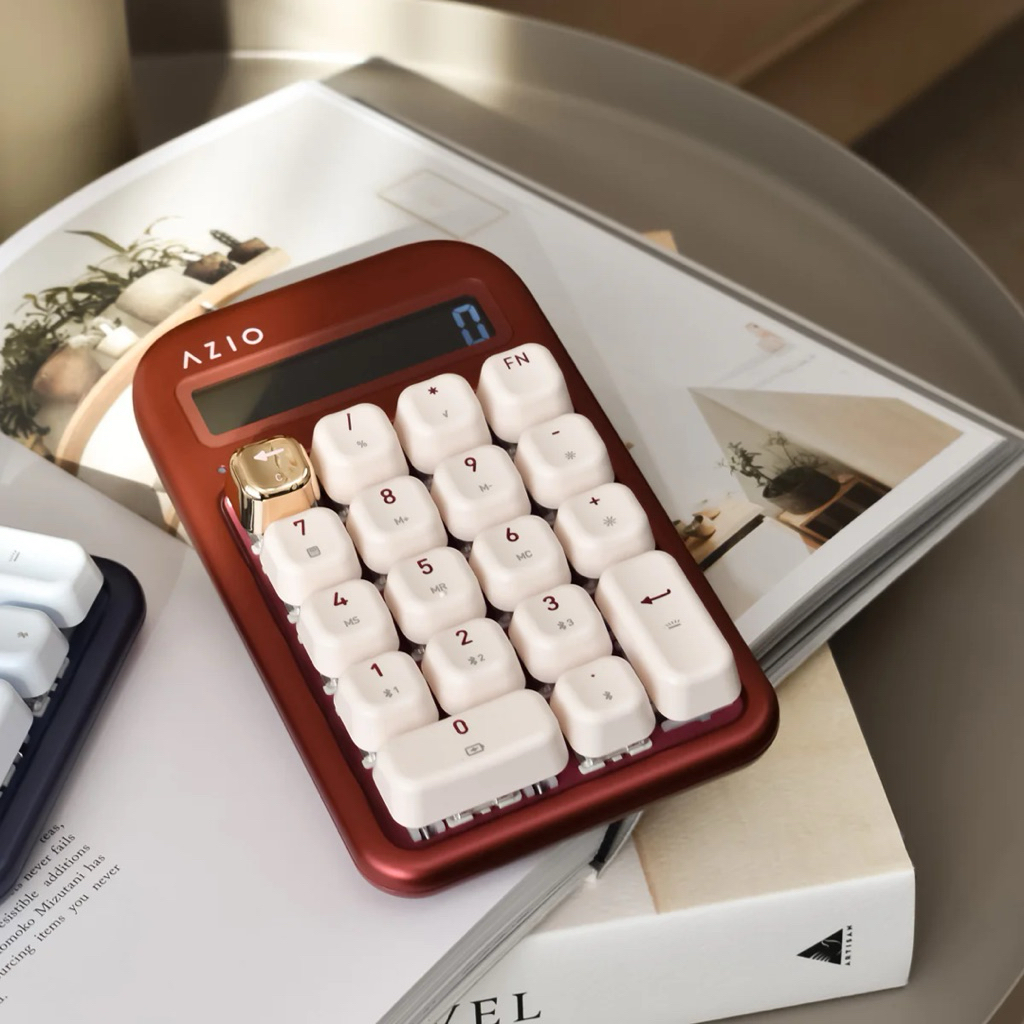 

AZIO Numpad Calculator Baroque Rose / Kalkulator Azio / Aesthetic Calculator