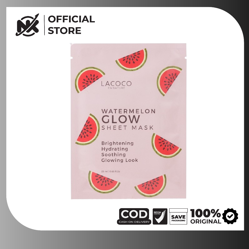 Lacoco Watermelon Glow Mask 10 ml