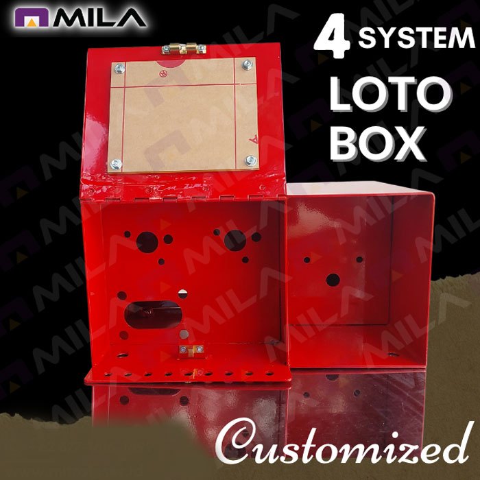LOTO Box 4 Sstem  / safety device LOTTO Box 4 System  LOTOBOX