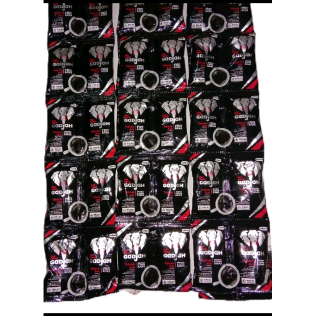 

3Renteng kopi gajah tubruk (3rentengx20pcs)nikmat murah
