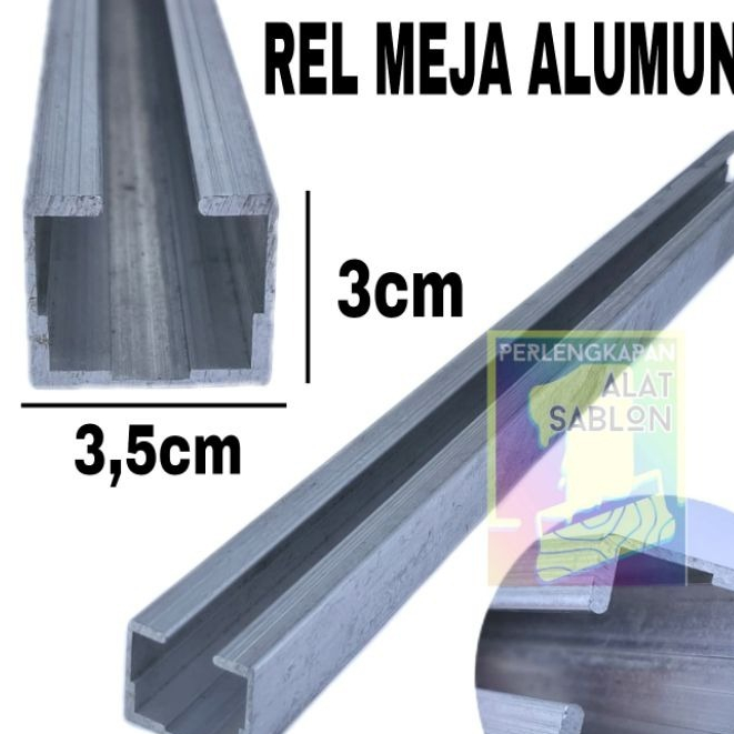 REL MEJA SABLON ALUMUNIUM P. 300CM