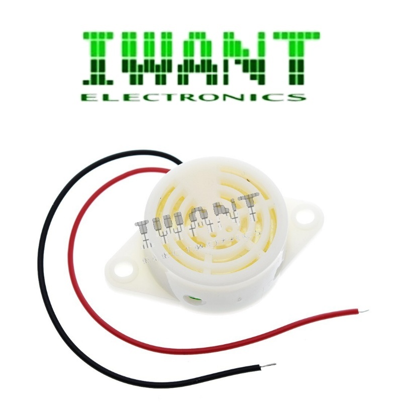 BUZZER SFM27 BUZZER 3-24 VOLT BUZZER AKTIF DC 3V-24V BUZER AKTIF BUZER SPEAKER AKTIF BUZER 5V BUZZER