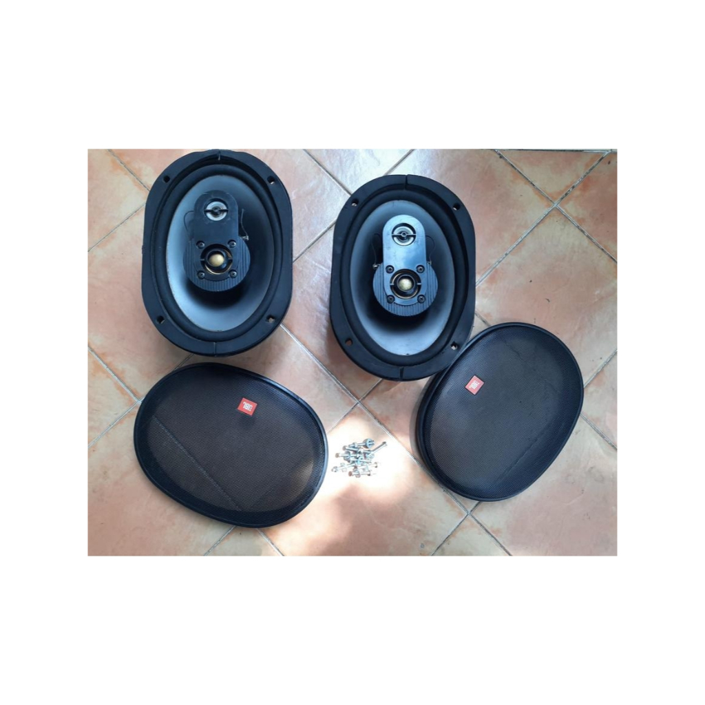 Speaker Mobil Oval 3 Way JBL TL900 Gold Midrange not T545