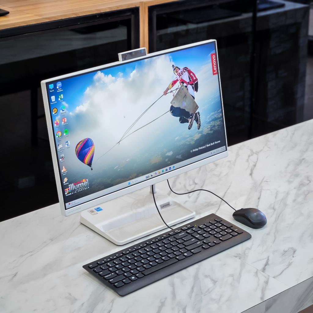 AIO Lenovo 3 24IAP7 - 23.8" ( Inch )Intel Core i5-1240P - Ram 8GB DDR4 Single @1596MHz - SSD 512GB -