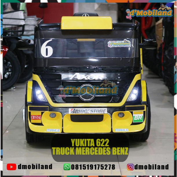 YUKITA 622 TRUCK MERCENDES BENZ MOBILAN AKI ANAK