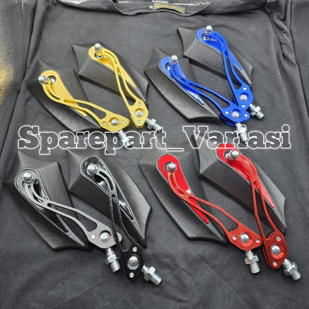 spion batman modifikasi sepeda motor skuter motor Universal Mio beat Vario Scoopy jupiter vixion son