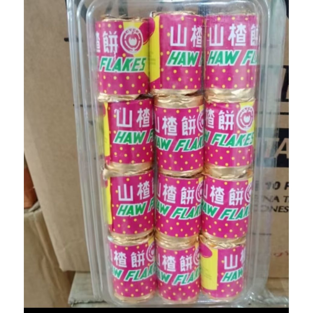 

permen sanca koin besar/ haw flakes manisan 278 gram.