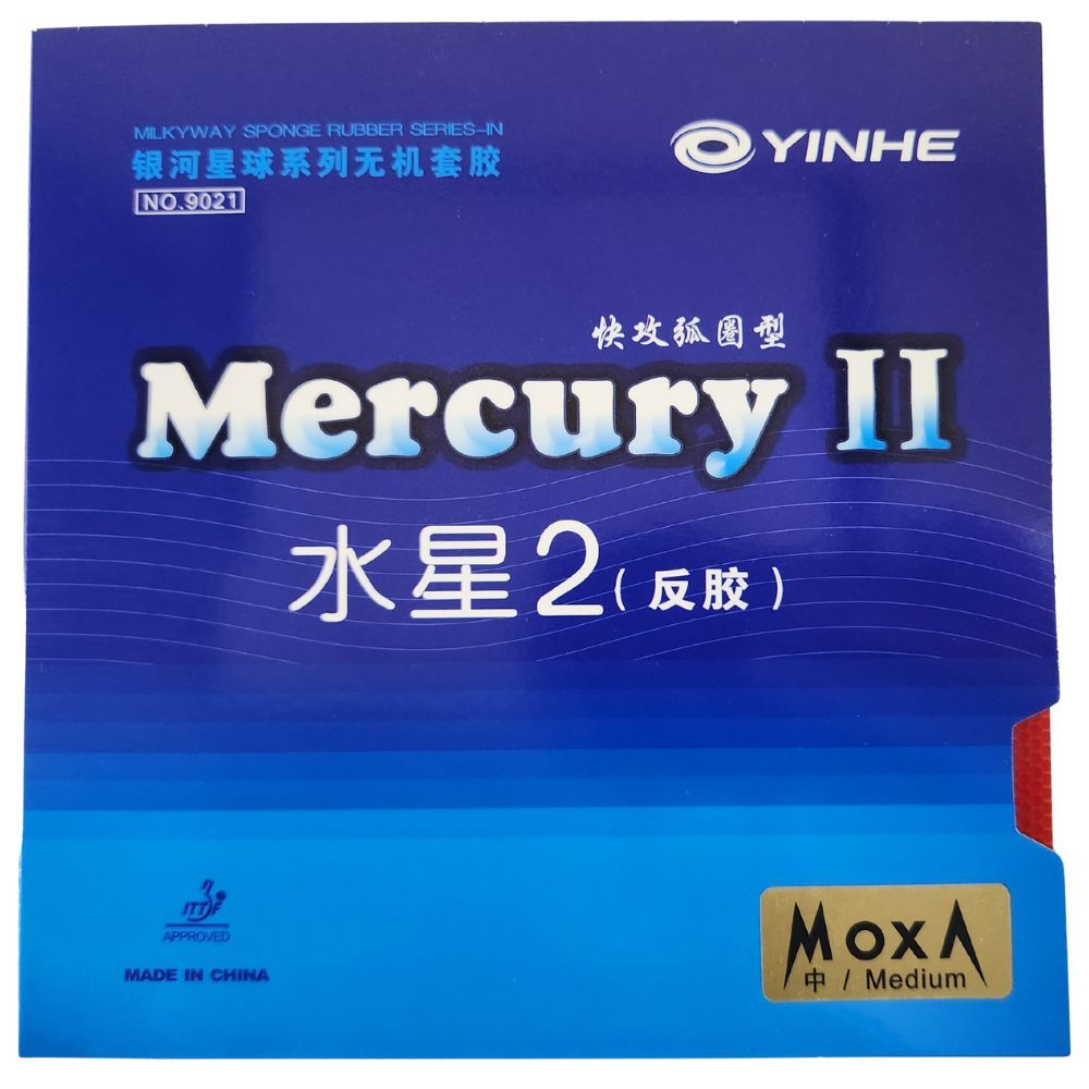 Yinhe Mercury II Medium - Rubber Karet Pingpong Bet Tenis Meja Yinhe Mercury 2