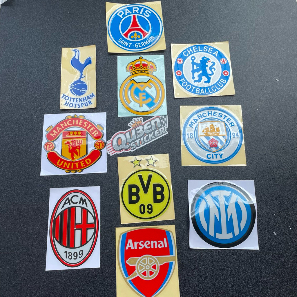 

STICKER STIKER LOGO BOLA CLUB BOLA Cutting