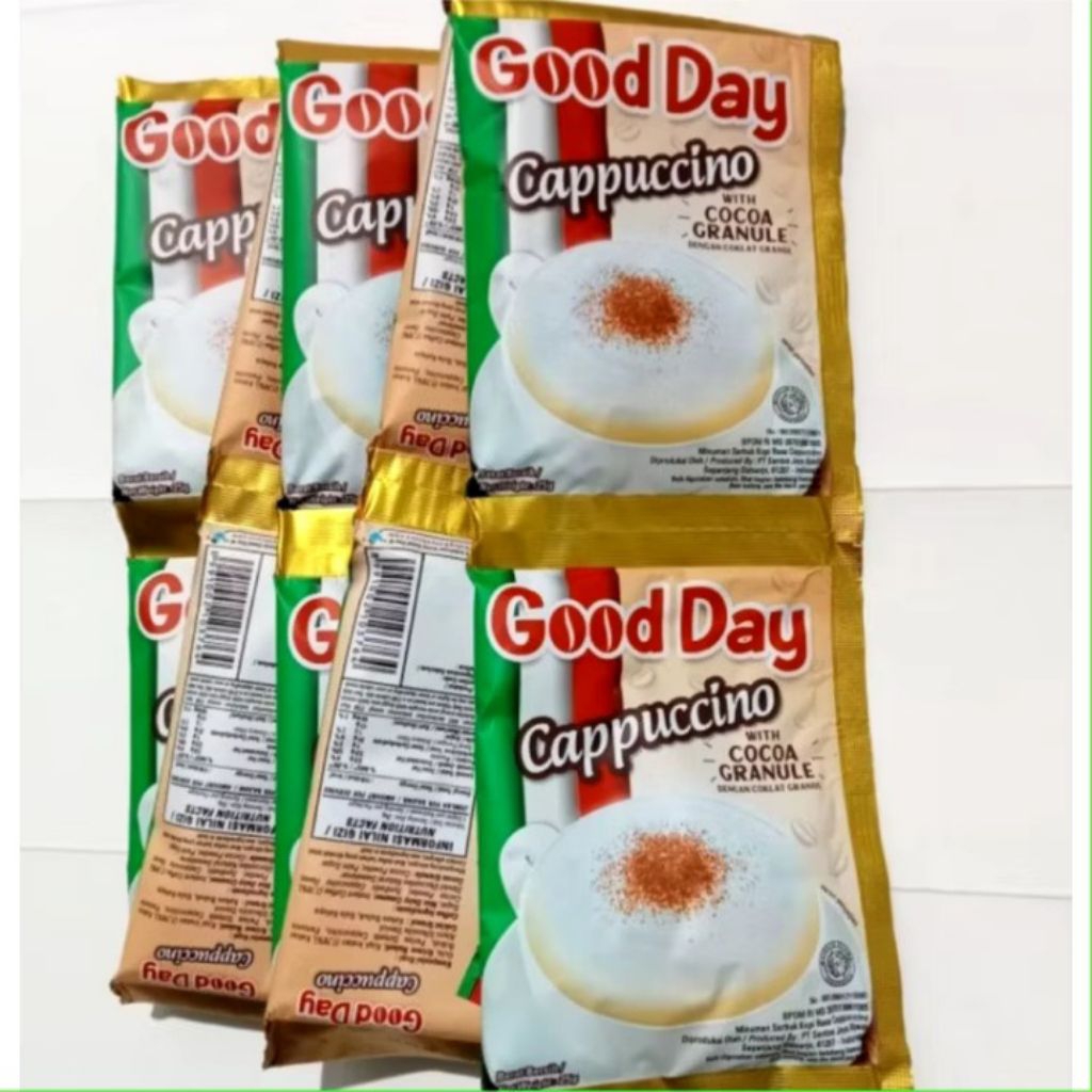 

GOODDAY Capuccino Renceng 10pcs @25gram