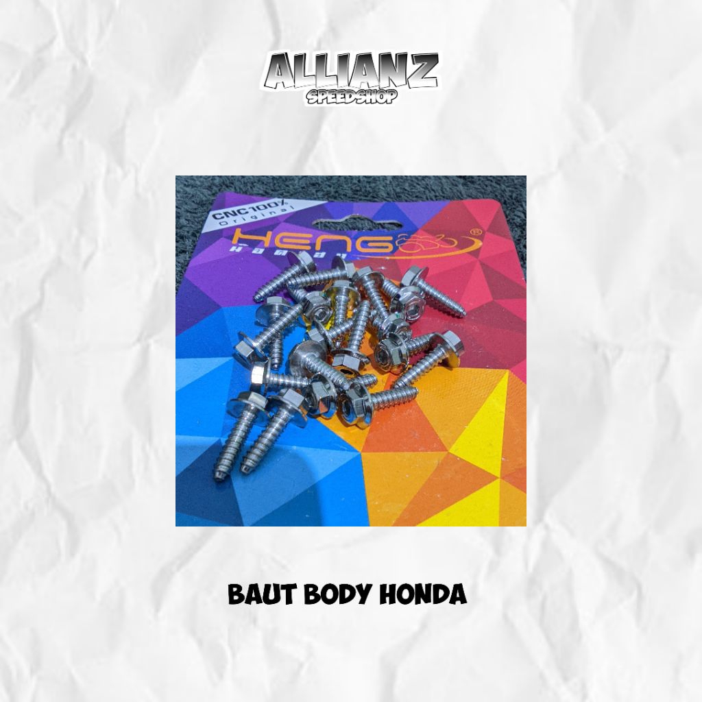 baut stainless body Honda