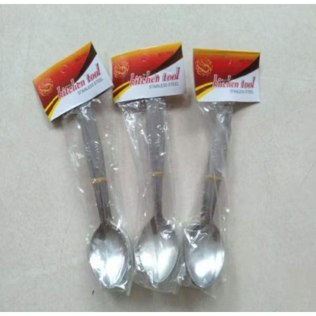 sendok kecil kopi teh pendek stainless isi 1 lusin