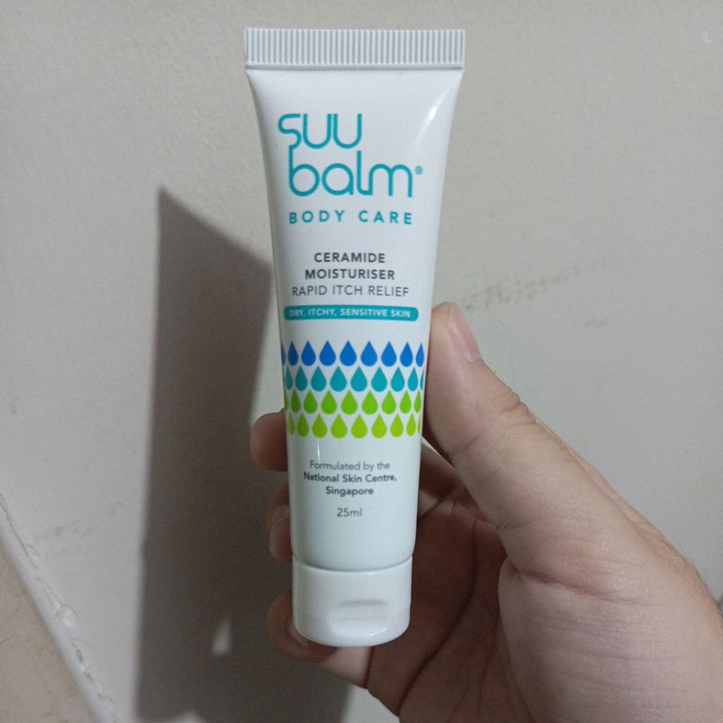 Suu Balm Body Care Ceramide Moisturiser Rapid Itch Relief 25ml Original